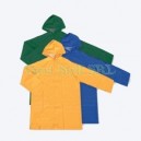 Scurta impermeabila de culoare albastra