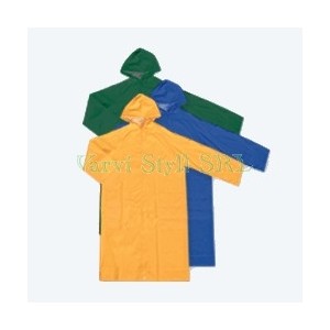 Pelerina impermeabila de culoare albastra